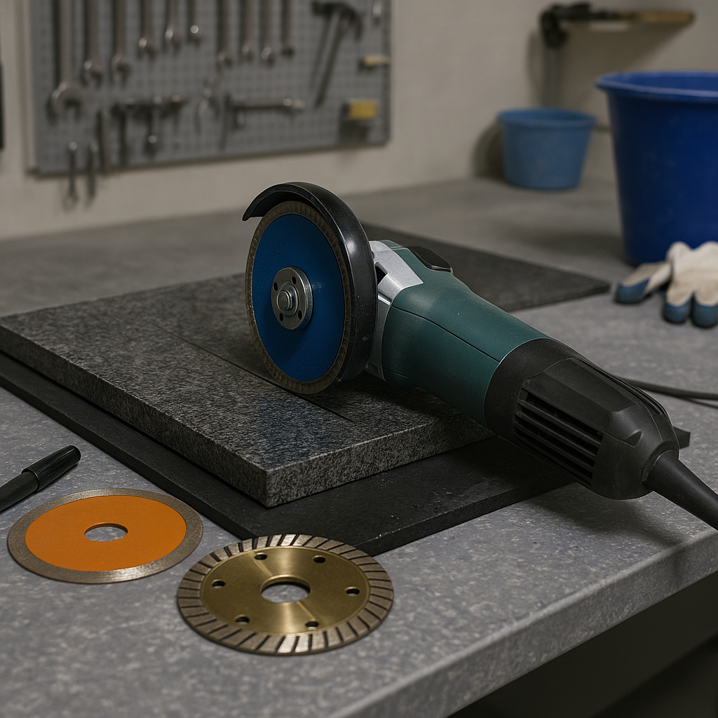 Резка камня болгаркой без сколов: подбираем инструмент и технику