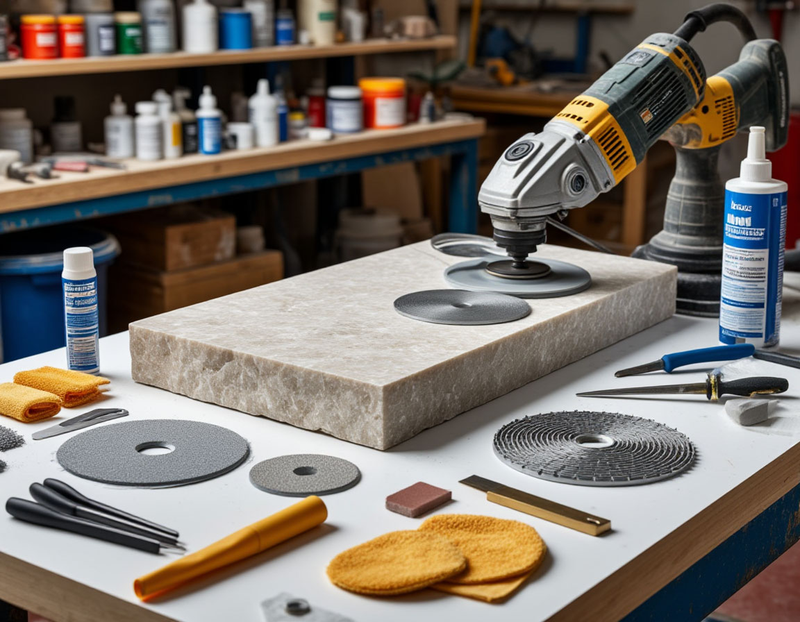 С чего начать работу с кварцем: инструменты, химия и оборудование для первой мастерской