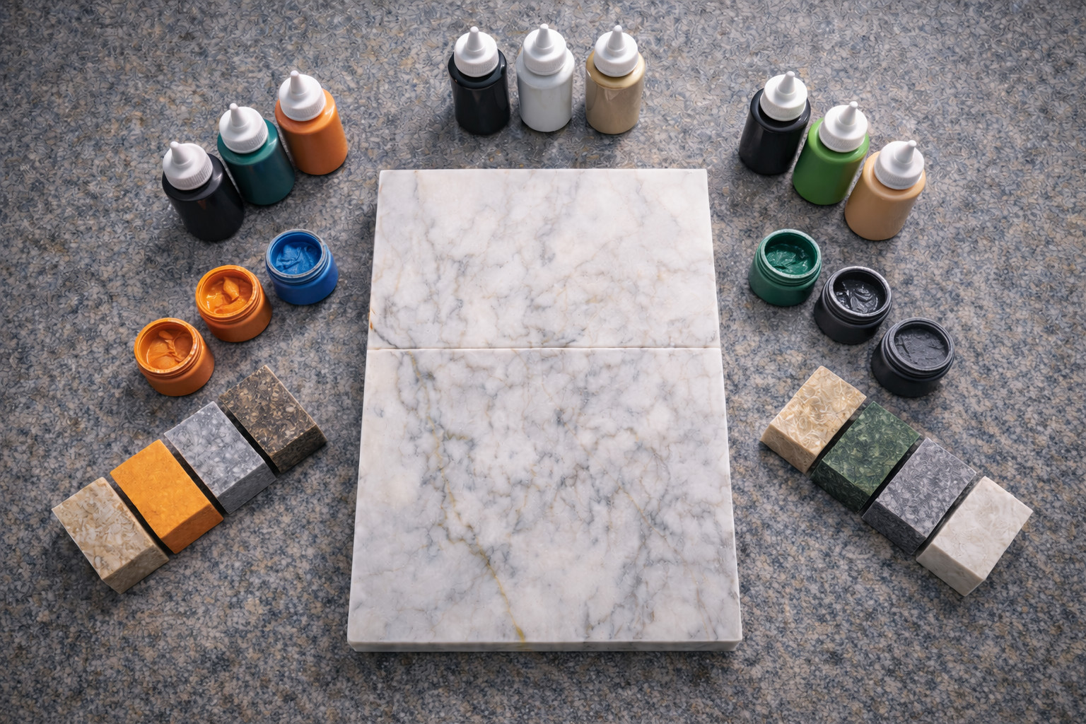 Как подобрать цвет клея и шва под камень: колеровка без пятен и разводов