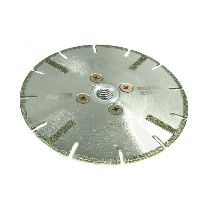 Отрезной диск по мрамору D125*2.5*4, с фланцем SORMA