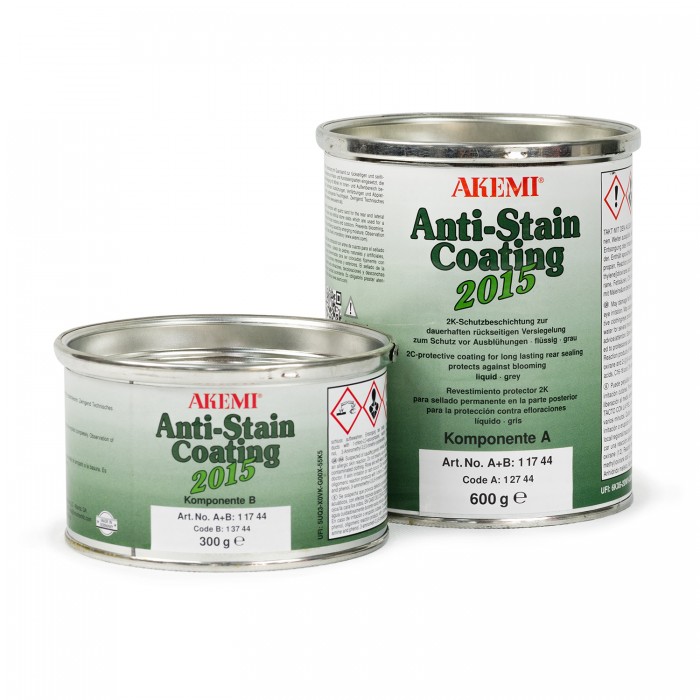 Жидкая эпоксидная система AKEPOX Anti-Stain Coating 2015  0,9кг. Серый