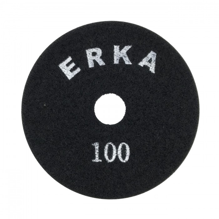 Гибкие шлифовальные диски с подачей воды D100 зерн. 100 ERKA