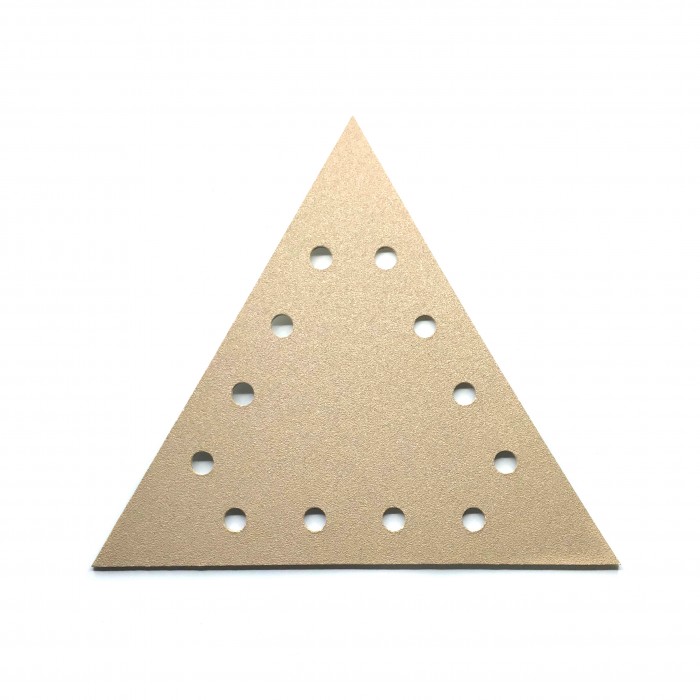 Комплект треугольных фибродисков 300х250 зерн. 80
