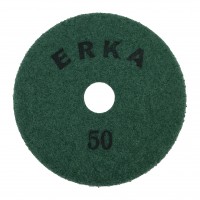 Гибкие шлифовальные диски для работы без подачи воды D100 зерн. 50 ERKA