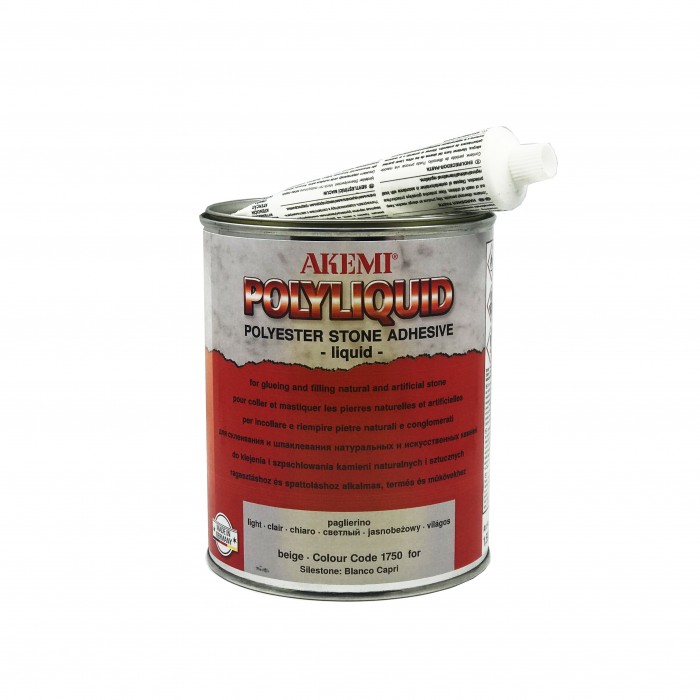 Мраморная шпатлевка Akemi Poly-Liquid 1.65 кг., пальерино-светлая