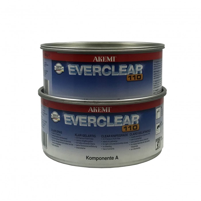 Клей полиуретановый Akemi Everclear, гелеобразный, прозрачный 1,35 кг