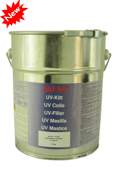 UV шпатлевка Thassos L-spicial 10 кг желеобразная прозрачная