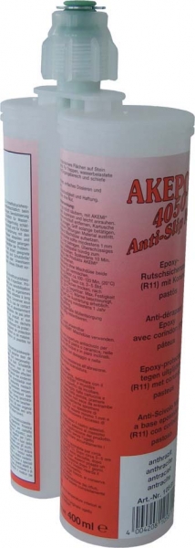 Эпоксидный состав Akemi AKEPOX 4050 Anti-Slip Mix 400мл. Черный