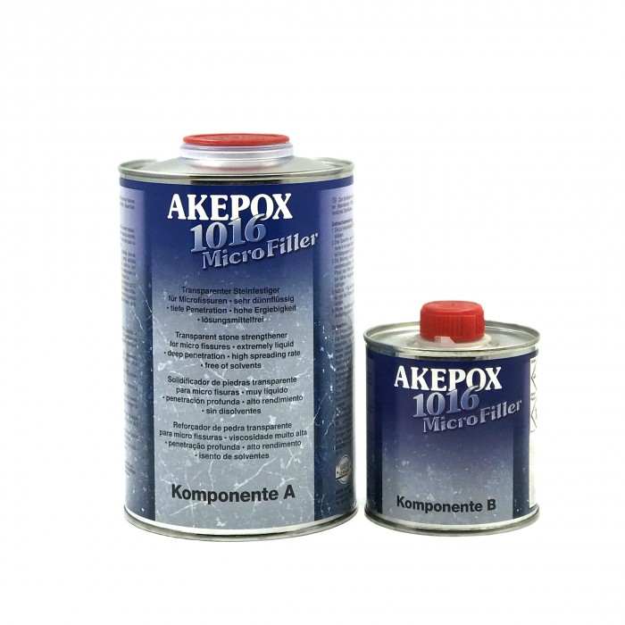 Эпоксидный клей Akemi Akepox 1016 прозрачный 1 кг.