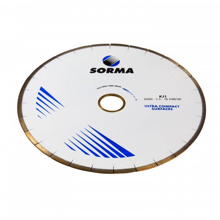 Отрезной диск D400*40*3.5*10  60/50, по керамике, керамограниту и мрамору, бесшумный, Sorma