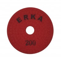 Гибкие шлифовальные диски с подачей воды D100 зерн. 200 ERKA