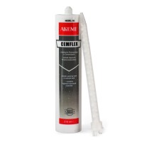 Эластичный клей-герметик Akemi SEMFLEX, светло-серый, 310 мл.