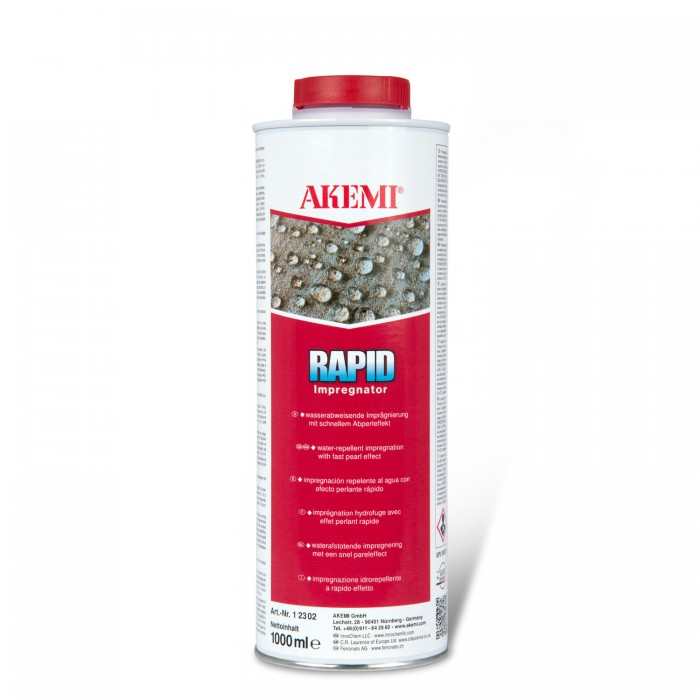 Каменная пропитка гидрофобизатор Akemi Rapid 1л