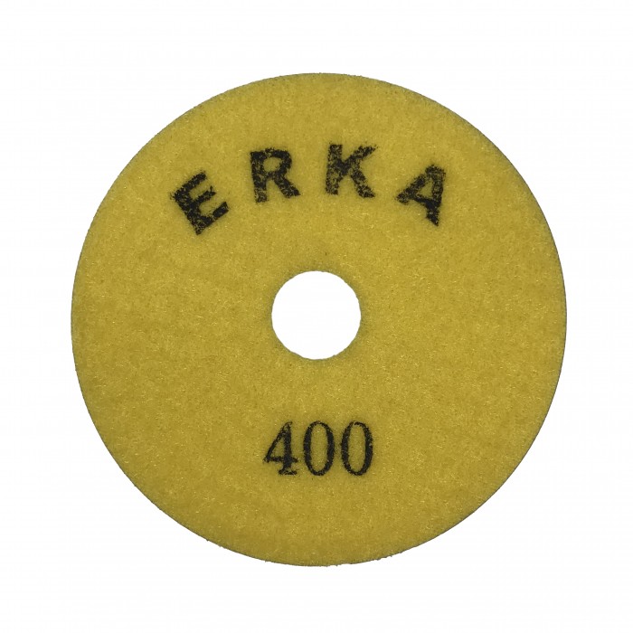 Гибкие шлифовальные диски с подачей воды D100 зерн. 400 ERKA