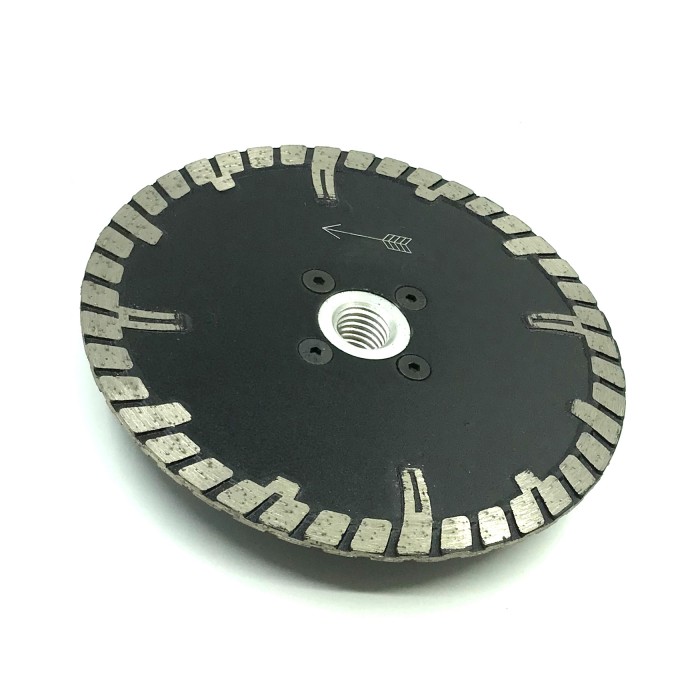 STМ125fl Турбо диск с фланцем с протект D125, М14