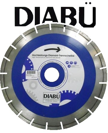 Отрезной сегментный диск D300х40 по граниту
