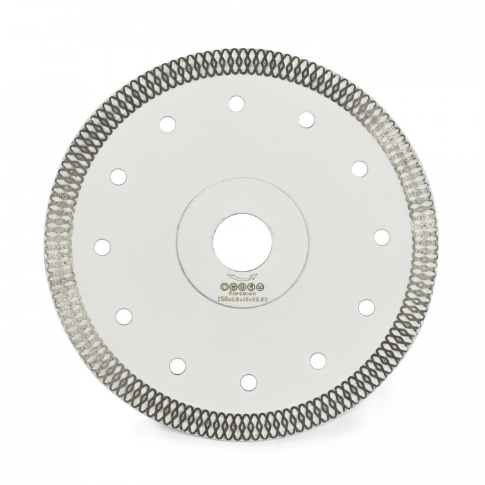 Отрезной диск по керамике D150*22,2*10*1.2мм, турбо
