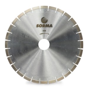 Отрезной диск D400*40*3.6*15мм, H60/50мм, 28N, гранит, бесшумный, Sorma