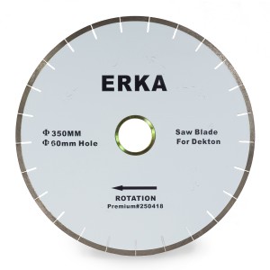 Отрезной диск по кварцу/Dekton  D350*50/60, H10*3мм Premium, бесшумный