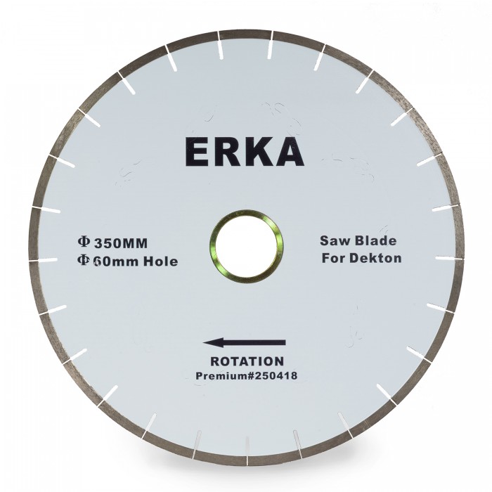 Отрезной диск по кварцу/Dekton  D350*50/60, H10*3мм Premium, бесшумный