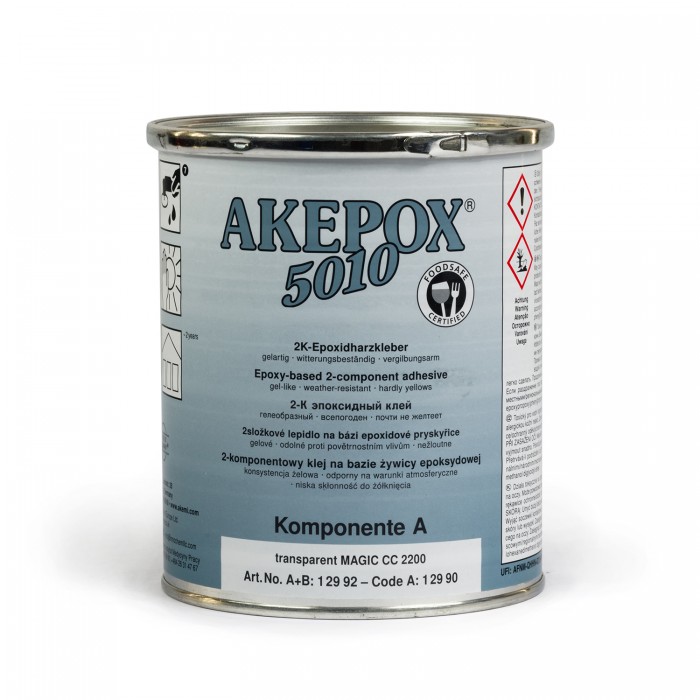 Эпоксидный клей Akemi AKEPOX 5010  1кг. Прозрачно-молочный
