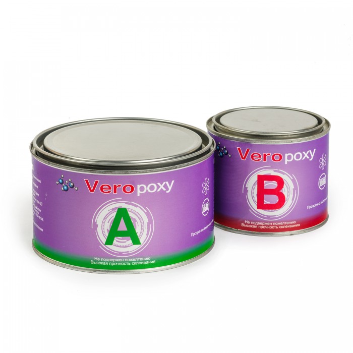Эпоксидный двухкомпонентный клей VeroPoxy Crystal 1,5 кг