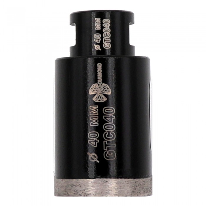 Коронка алмазная по керамограниту 40 мм, М14, Grand Top Clean