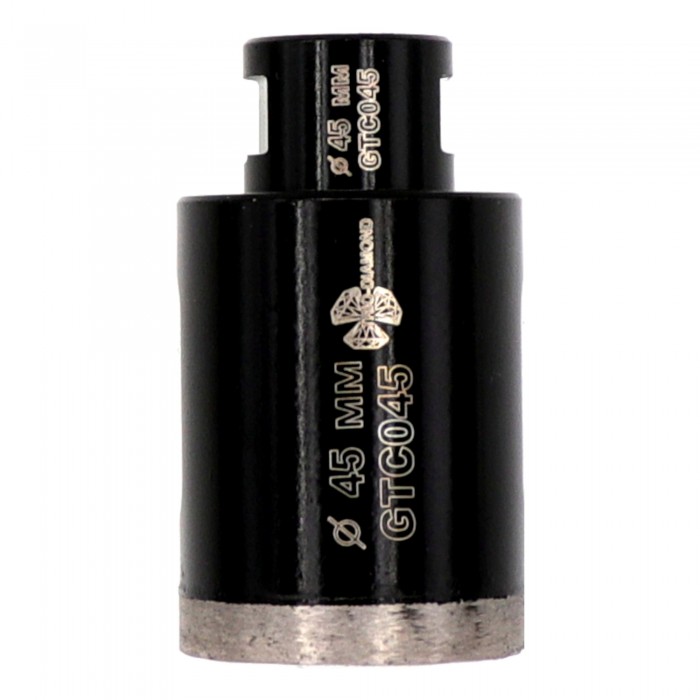 Коронка алмазная по керамограниту 45 мм, М14, Grand Top Clean