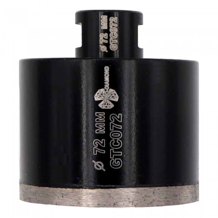 Коронка алмазная по керамограниту 72 мм, М14, Grand Top Clean