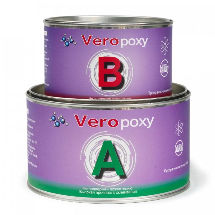 Эпоксидный двухкомпонентный клей VeroPoxy 1,5 кг