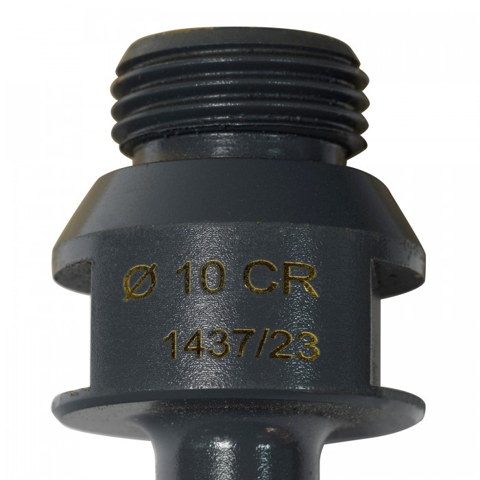 Сверло корончатое D10мм, 1/2 GAS, 30х75х10х1,5мм, WET, по граниту/мрамору/керамике, Sorma