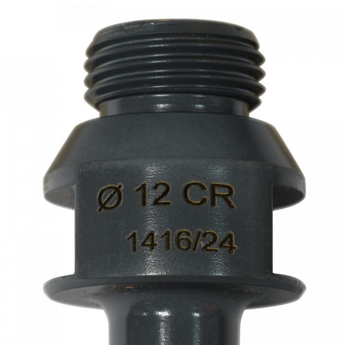 Сверло корончатое D12мм, 1/2 GAS, 30х75х10х1,5мм, WET, по граниту/мрамору/керамике, Sorma